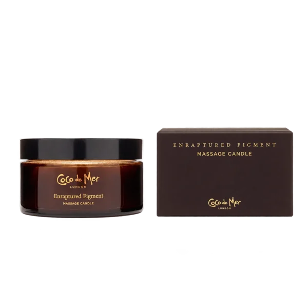 Coco de Mer Enraptured Figment Massage Candle 200 g με άρωμα σύκο και άνθος πορτοκαλιάς