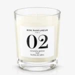 Bon Parfumeur Candle 02 180 g με κόλιανδρο, μέλι και φύλλα καπνού