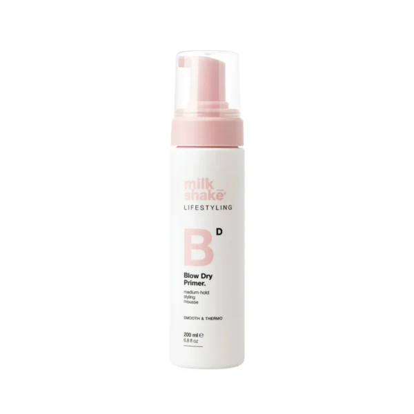 milk_shake Blow-Dry Primer 200 ml pre-styling mousse για όγκο και medium hold