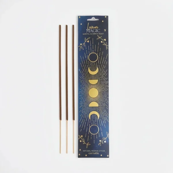 Carnatia Starry Spell Lunar Magic incense sticks Santal & Orris Root