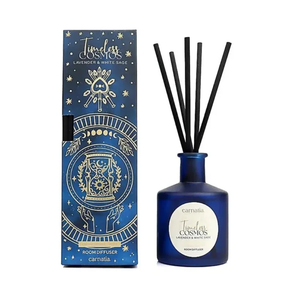 Carnatia Starry Spell Timeless Cosmos room diffuser Lavender & White Sage