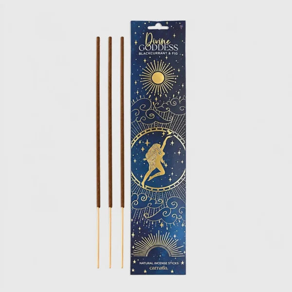 Carnatia Starry Spell Divine Goddess incense sticks Blackcurrant & Fig