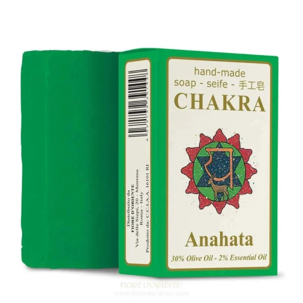 Fiore D’Oriente Anahata χειροποίητο φυτικό σαπούνι Chakra 70g