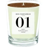 Bon Parfumeur Candle 01 180 g με βασιλικό, φύλλα συκιάς και μέντα