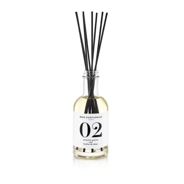 Bon Parfumeur Home Fragrance Diffuser 02 200 ml με coriander, honey και tobacco