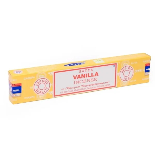 Satya Vanilla incense sticks 15 g