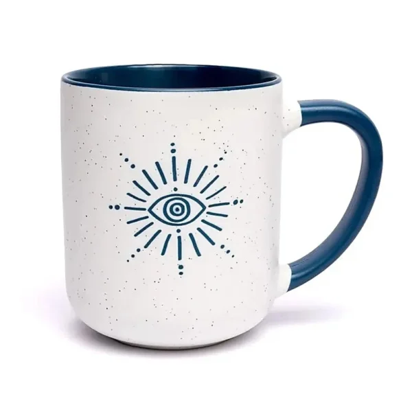 Μπλε κούπα Eye 400 ml