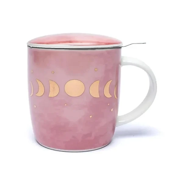 Κούπα τσαγιού Moon Phases με σουρωτήρι 400 ml