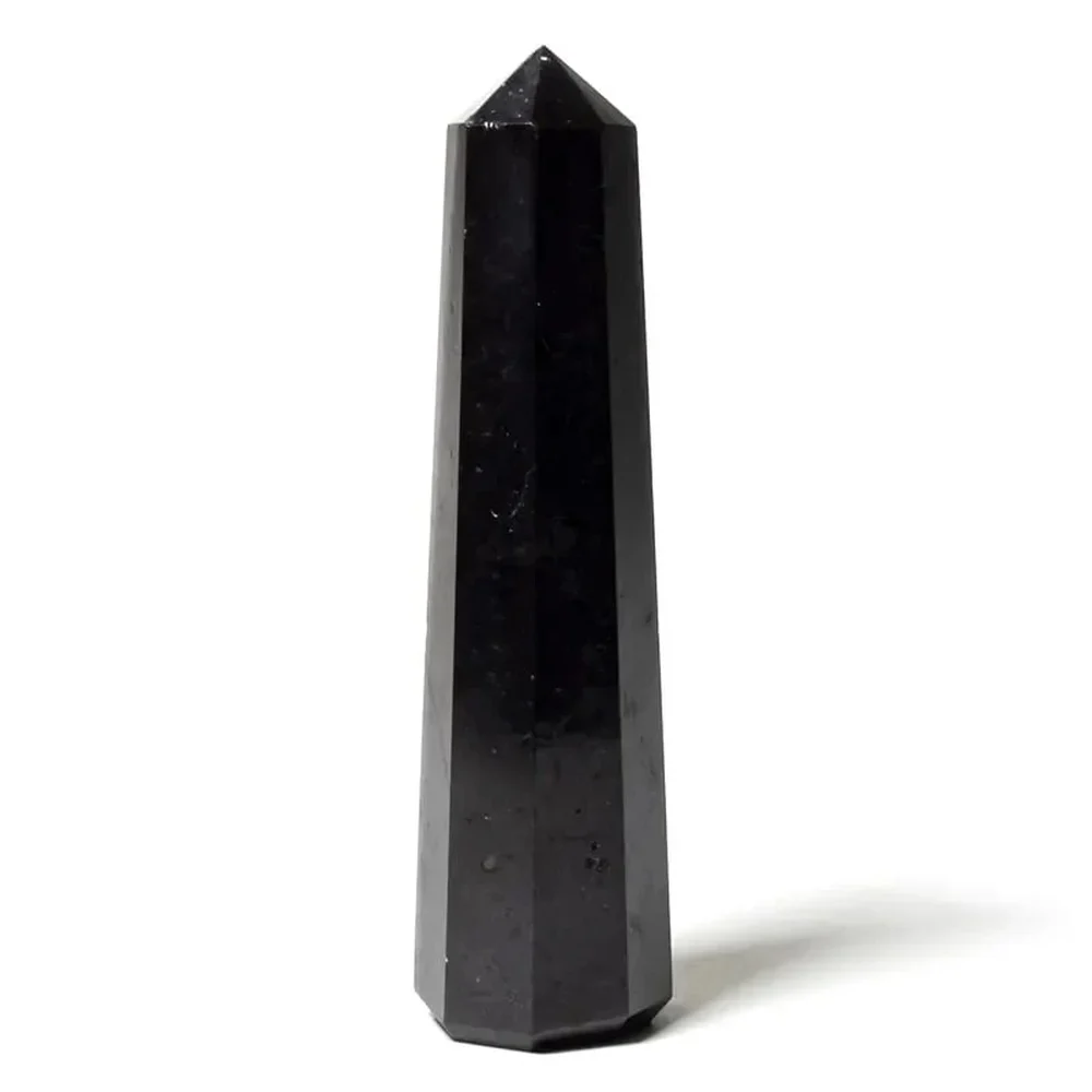 Black Tourmaline Obelisk Οβελίσκος από μαύρη τουρμαλίνη