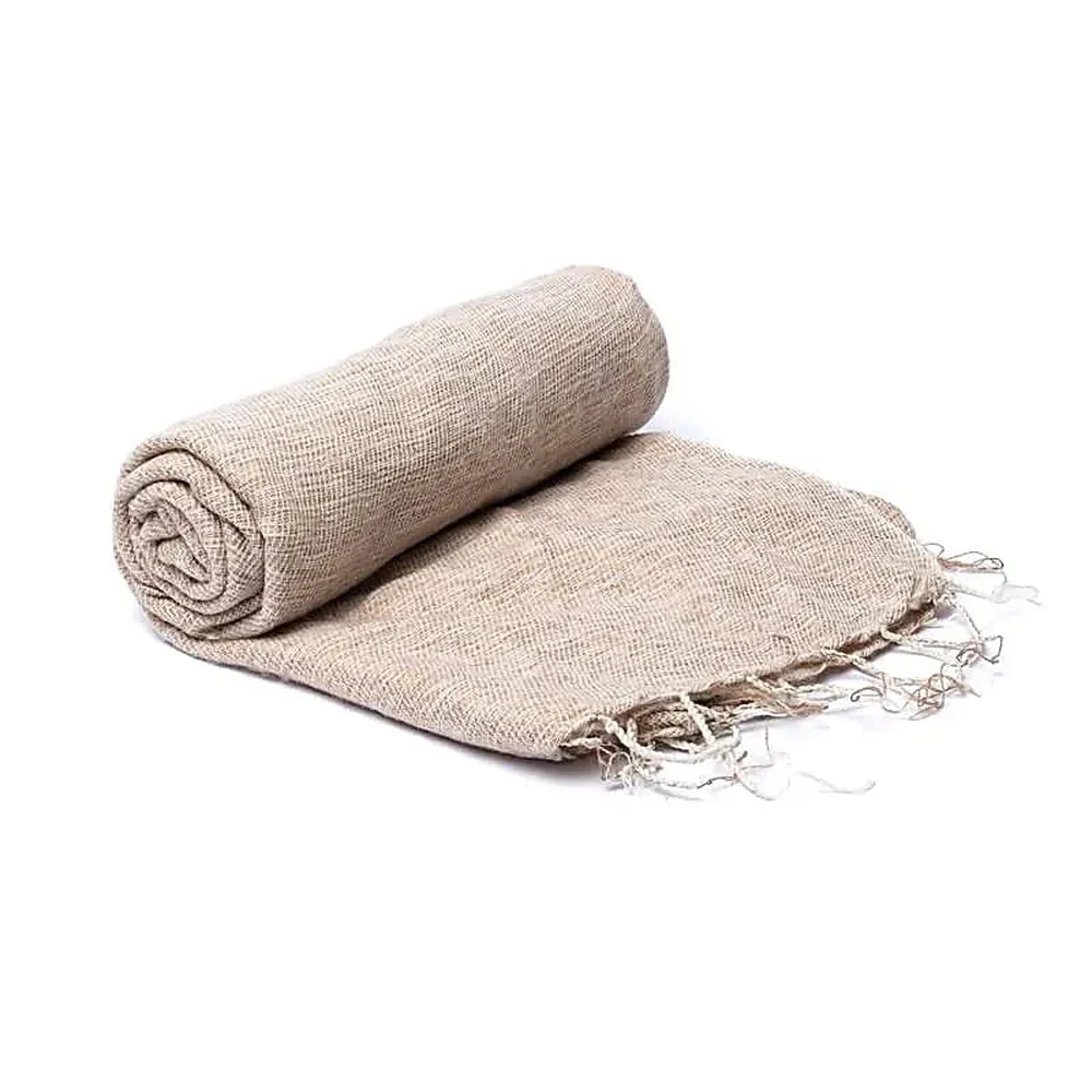 Meditation Shawl Cream 200 x 80 cm Κρεμ meditation shawl 200 x 80 cm