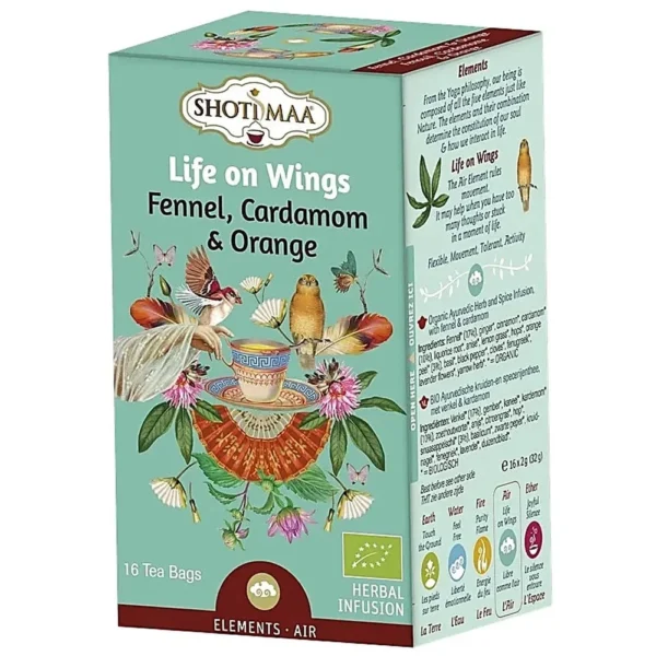 Shoti Maa Life on Wings βιολογικό herbal tea 32 g