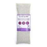 Organic eye pillow με λεβάντα σε φυσικό χρώμα 22 x 8 cm
