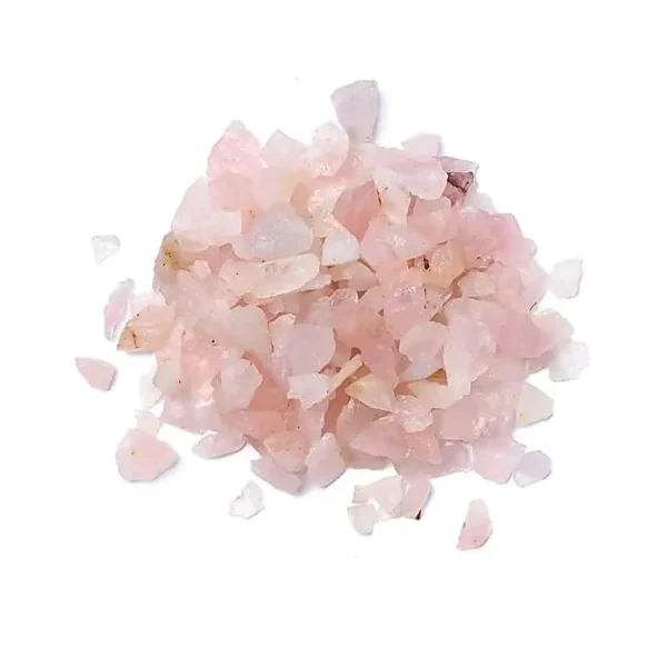 Chips ροζ χαλαζία Rose Quartz 0,5–1,5 cm