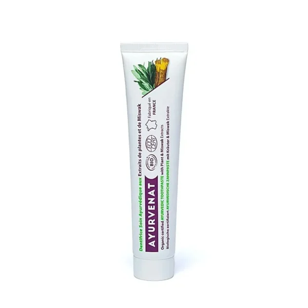 Ayurvenat βιολογική οδοντόκρεμα με Miswak 75 ml