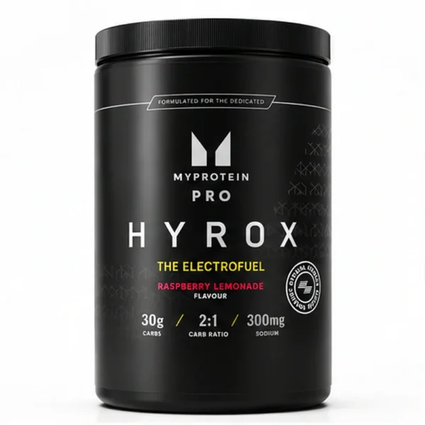 Myprotein PRO x HYROX Electrofuel Raspberry Lemonade, αθλητικό ρόφημα σε σκόνη με υδατάνθρακες και ηλεκτρολύτες